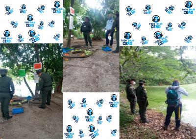 El Grupo de Protección Ambiental y Ecológica del Distrito de Policía