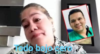 hijo de médico que murió tiene cv19 