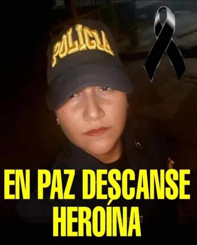 Policía fallecida por Covid-19, tenía cinco meses de embarazo 
