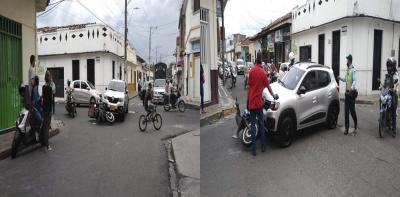 se presentó un accidente de tránsito 