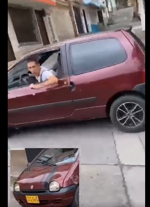 NI RÁPIDO NI FURIOSO, LE DIO PUÑALADA DESDE EL AUTO EN MOVIMIENTO.